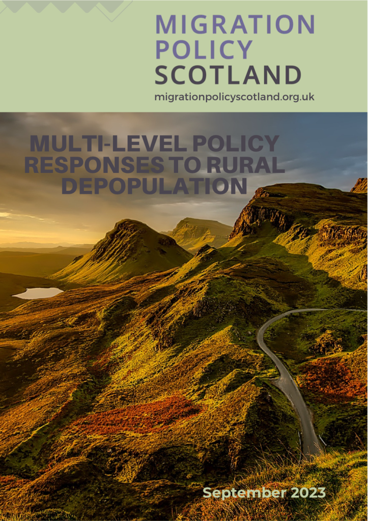 Front cover of Multi-Level Responses to Rural Depopulation